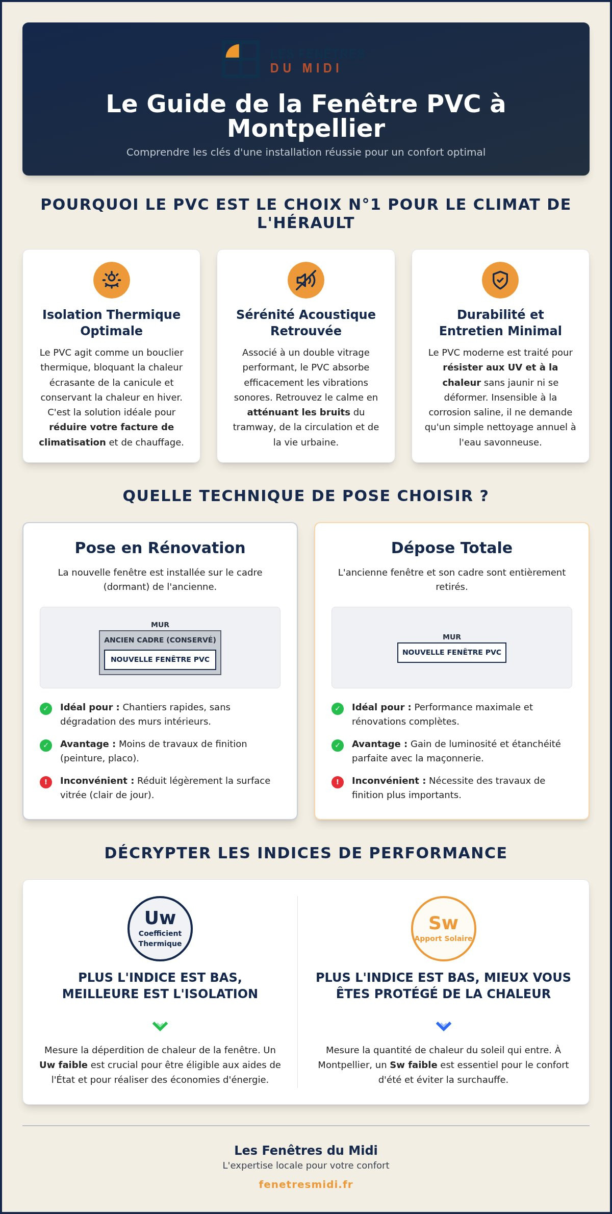 Pose de fenêtre PVC à Montpellier : le guide complet de l’expert local